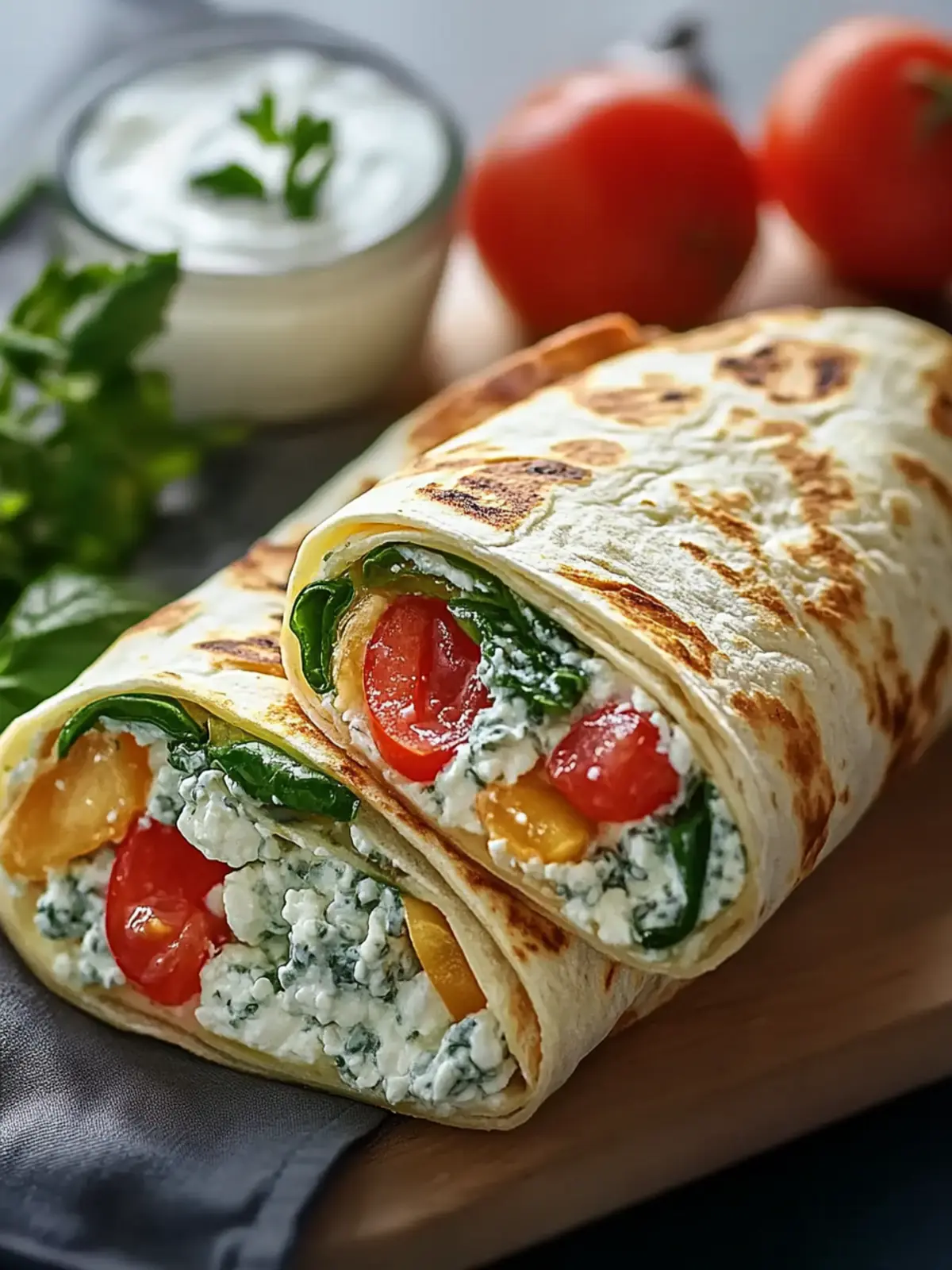 Protein-Packed Breakfast Wrap with Cottage Cheese for Busy Mornings 4 Protein-Packed Breakfast Wrap with Cottage Cheese