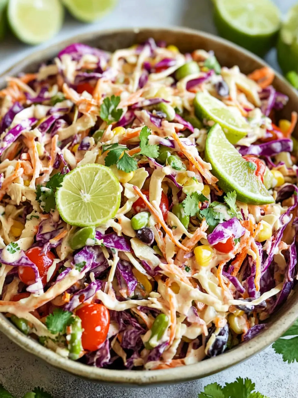 Fresh Easy Mexican Coleslaw That Brings Summer Vibes Alive 3 Easy Mexican Coleslaw