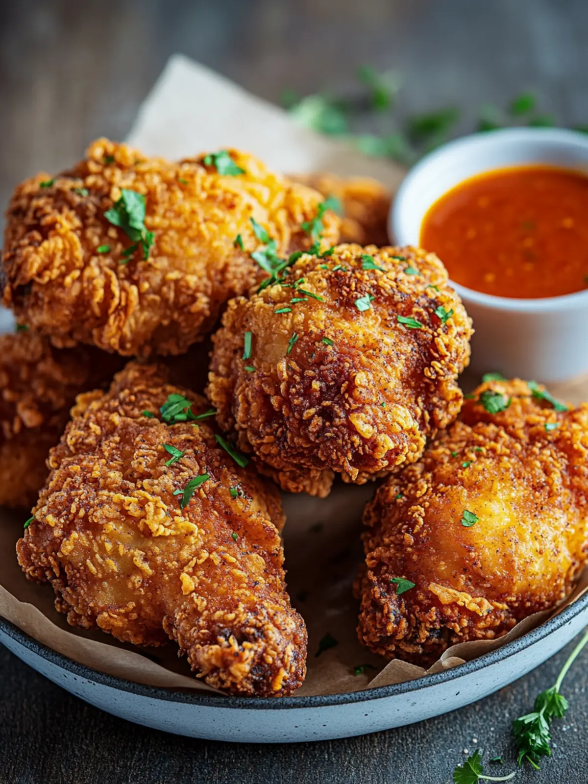Crispy Spicy Buttermilk Fried Chicken That Will Wow Your Tastebuds 4 Crispy Spicy Buttermilk Fried Chicken