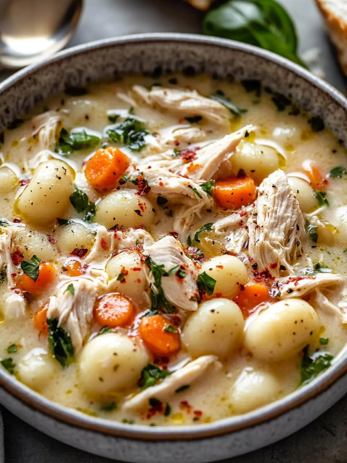 Comforting Rotisserie Chicken Gnocchi Soup Ready in 30 Minutes 3 Rotisserie Chicken Gnocchi Soup