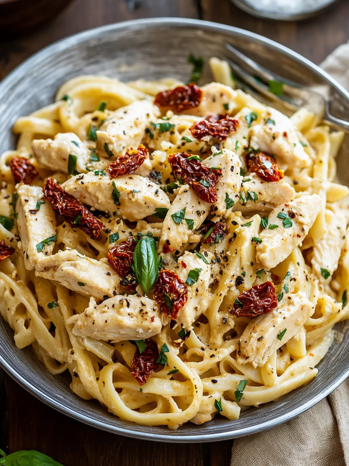 Creamy Sun-Dried Tomato Chicken Pasta for Ultimate Comfort 4 Sun-Dried Tomato Chicken Pasta