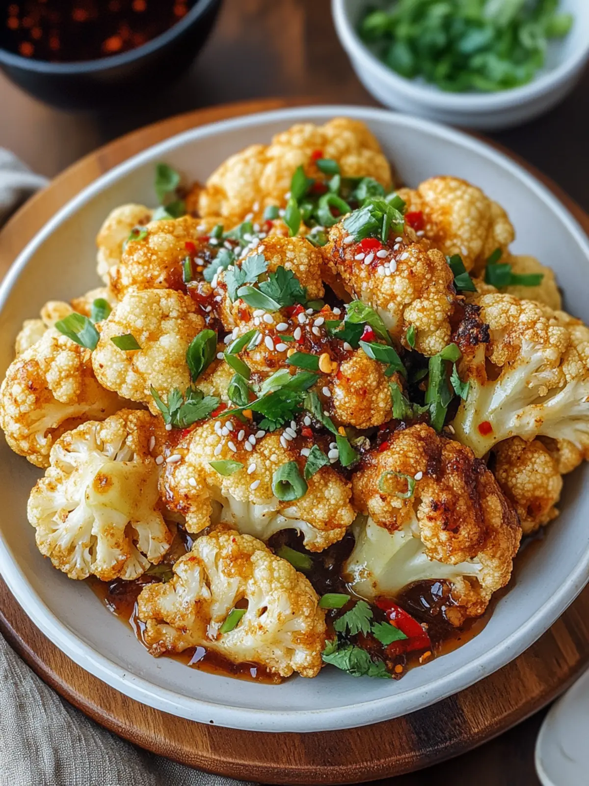 Sweet and Spicy Baked Cauliflower That Will Wow Your Tastebuds 4 Sweet and Spicy Baked Cauliflower