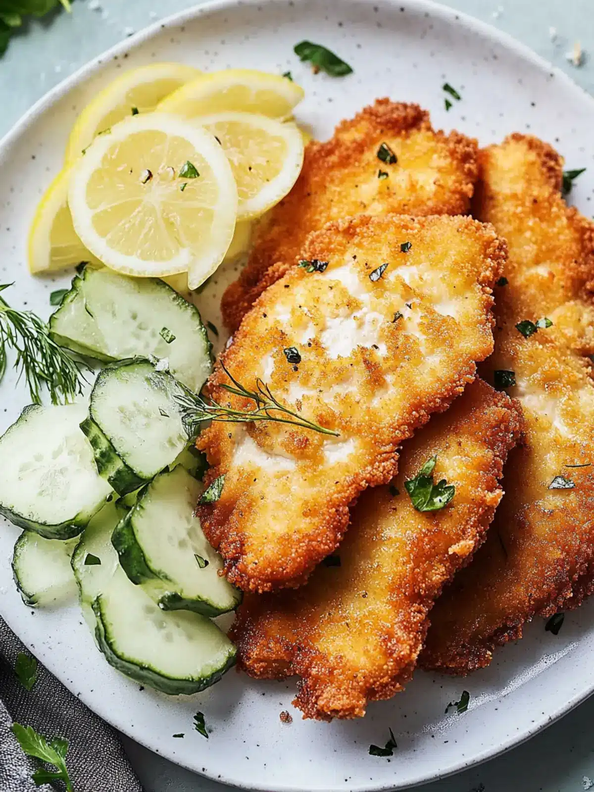 Crispy Chicken Schnitzel in 30 Minutes Dinner Made Easy 2 Chicken Schnitzel
