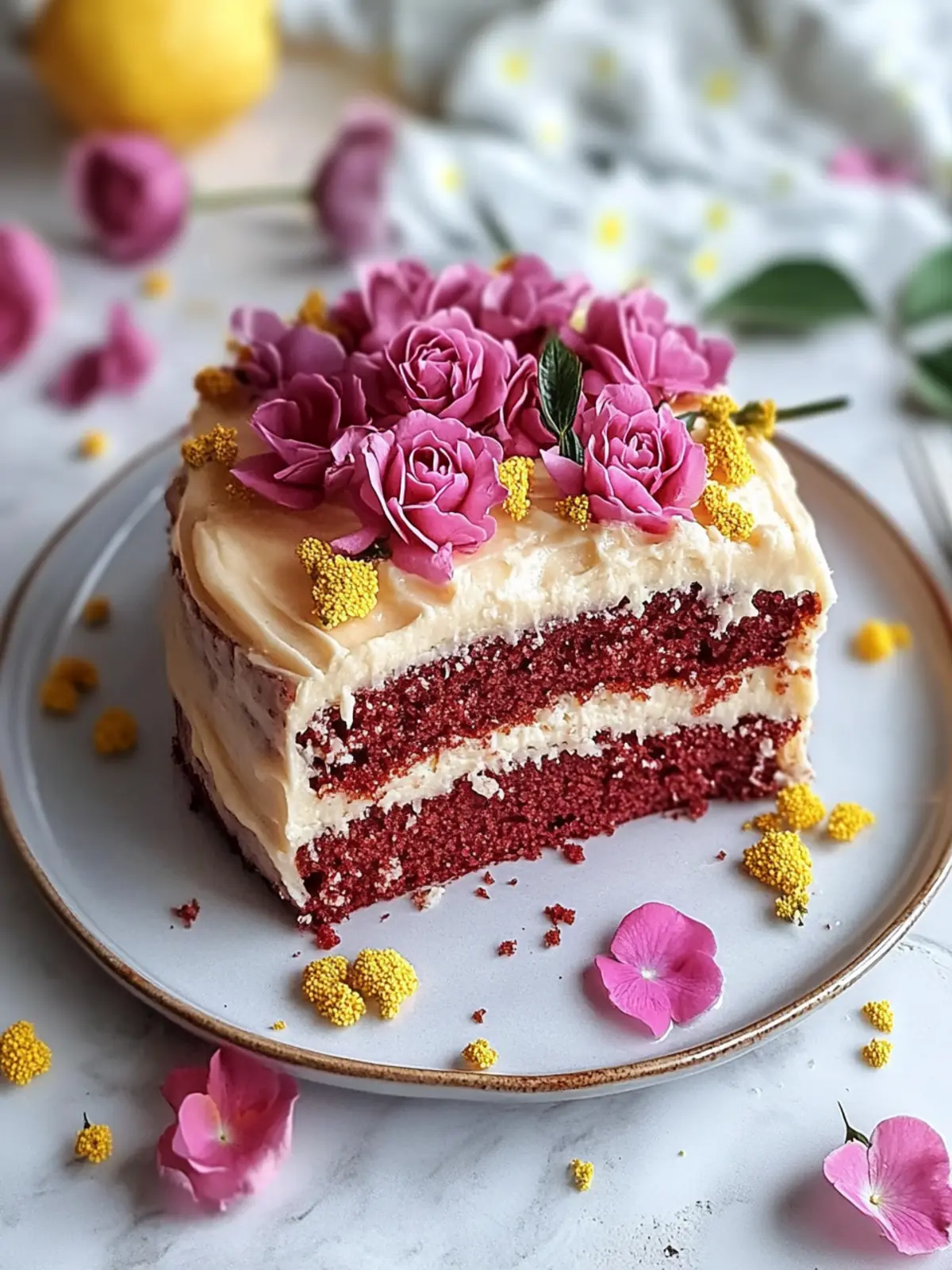 Rose Honey Cake: Sweeten Your Rosh Hashanah with Tradition 4 Rose Honey Cake