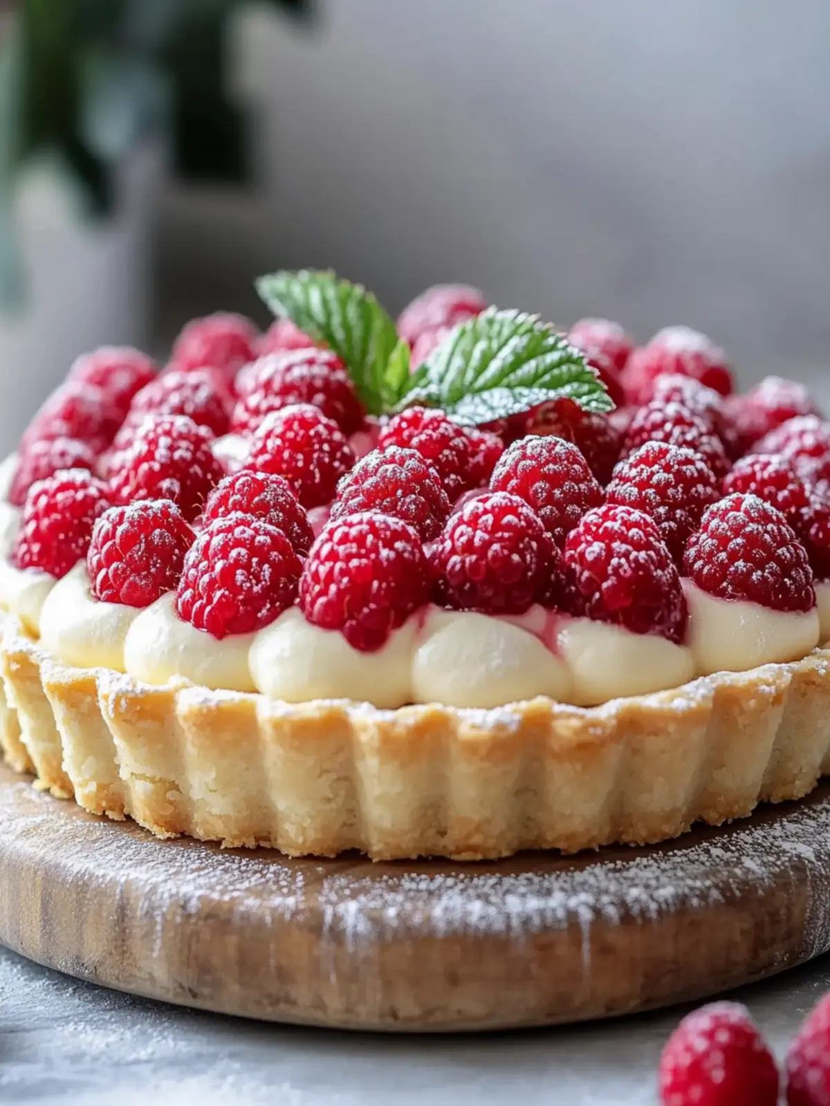 Raspberry Cream Tart: Your New Favorite Luxurious Dessert 2 Raspberry Cream Tart