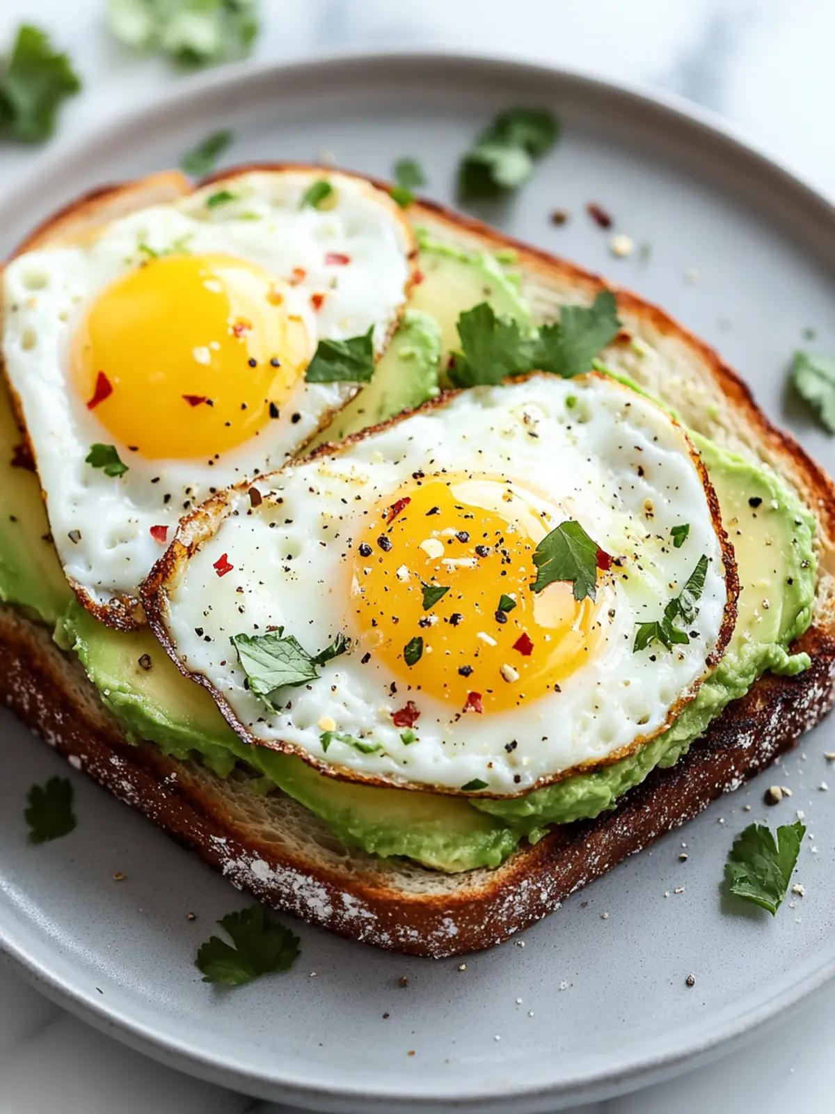 Avocado Egg Toast: Your Quick and Creamy Breakfast Fix 4 Avocado Egg Toast