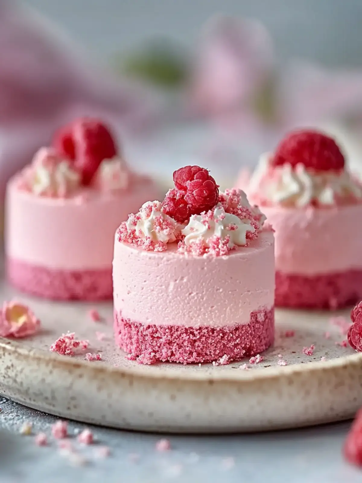 No-Bake Pink Velvet Cheesecake Bites: Effortless & Delicious Treats 3 No-Bake Pink Velvet Cheesecake Bites