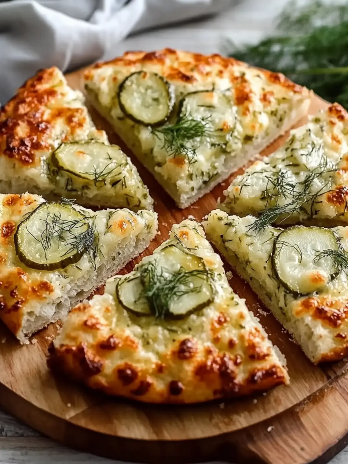 Dill Pickle Focaccia: Your New Favorite Homemade Bread Delight 2 Dill Pickle Focaccia