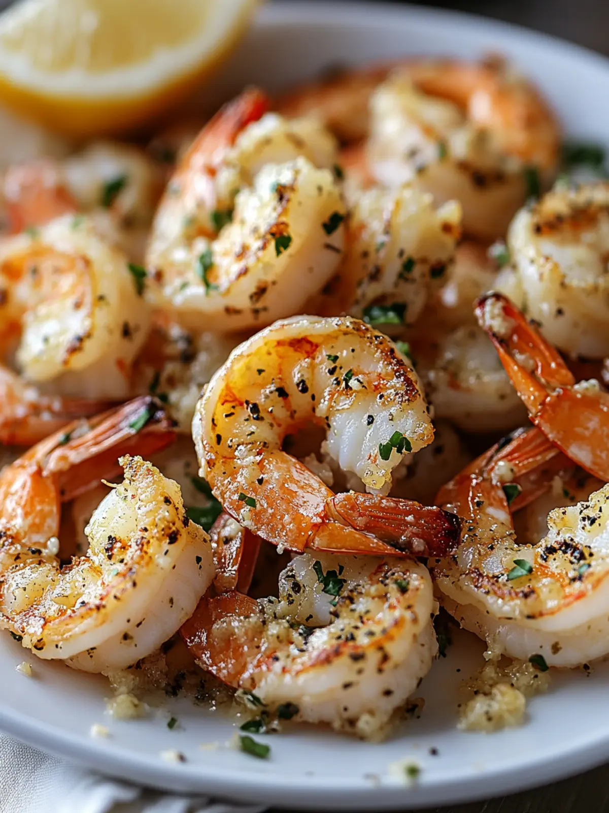 Garlic Parmesan Roasted Shrimp in 20 Minutes Flat! 3 Garlic Parmesan Roasted Shrimp