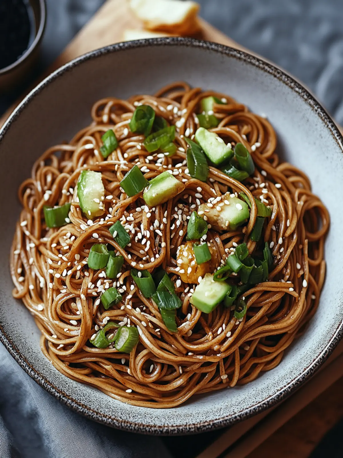 Garlic Sesame Soba Noodles: Quick, Customizable Comfort Dish 3 Garlic Sesame Soba Noodles