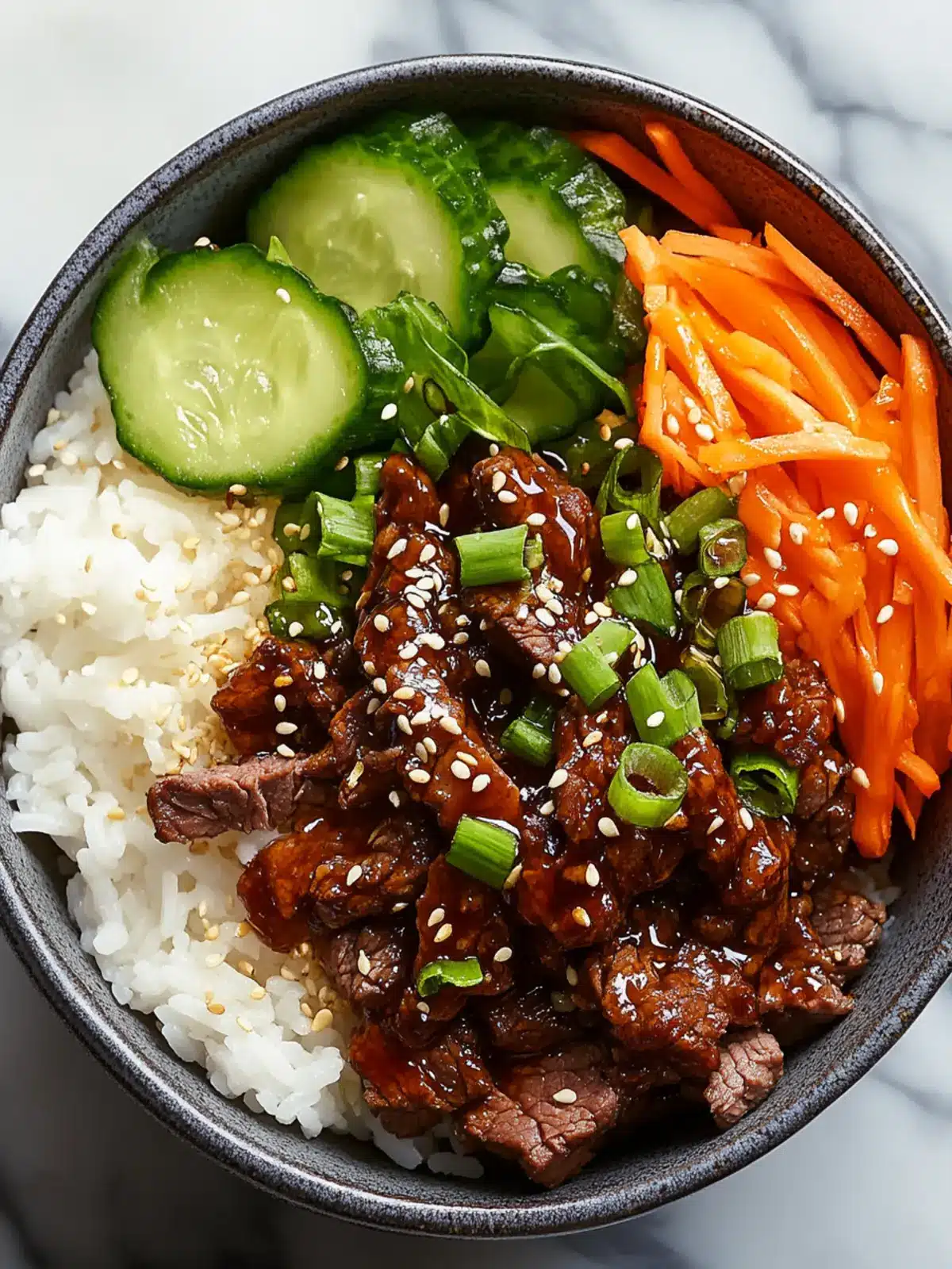Savory Soy-Glazed Beef Rice Bowl for Easy Weeknight Dinners 4 Soy-Glazed Beef Rice Bowl