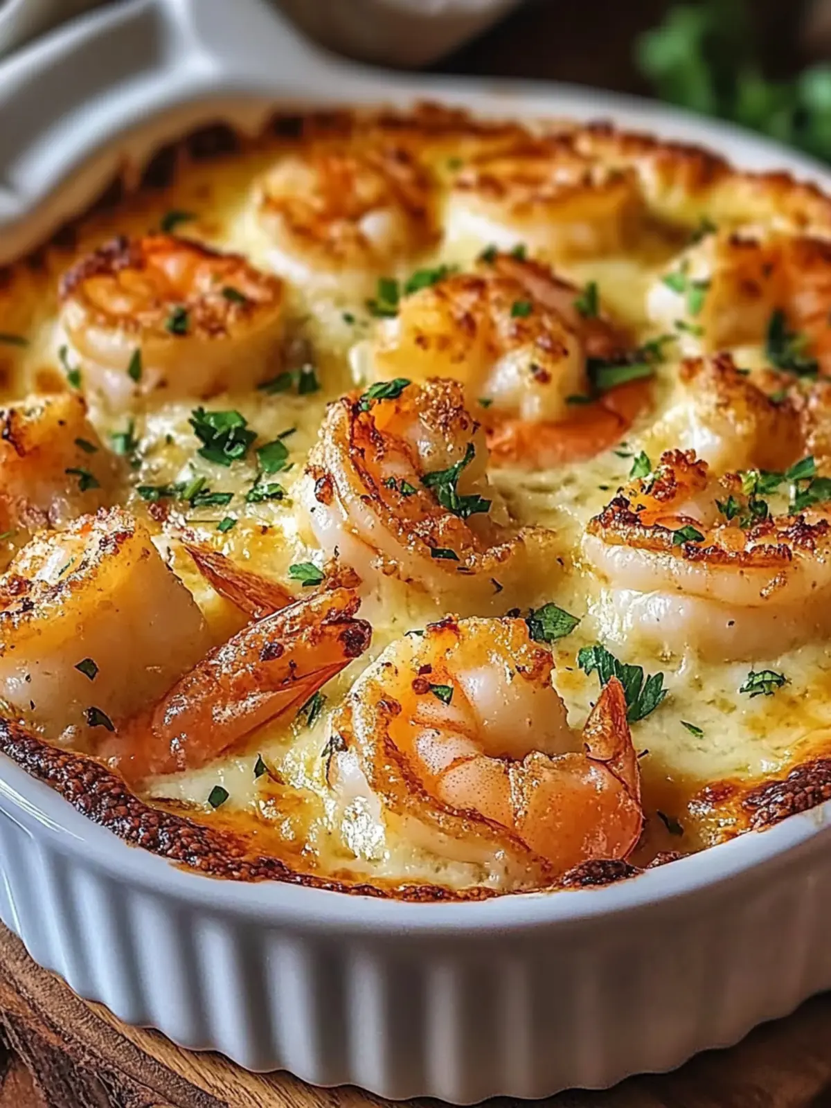 Garlic Butter & Cheese Shrimp Bake: Quick, Delish Dinner Bliss 2 Garlic Butter & Cheese Shrimp Bake