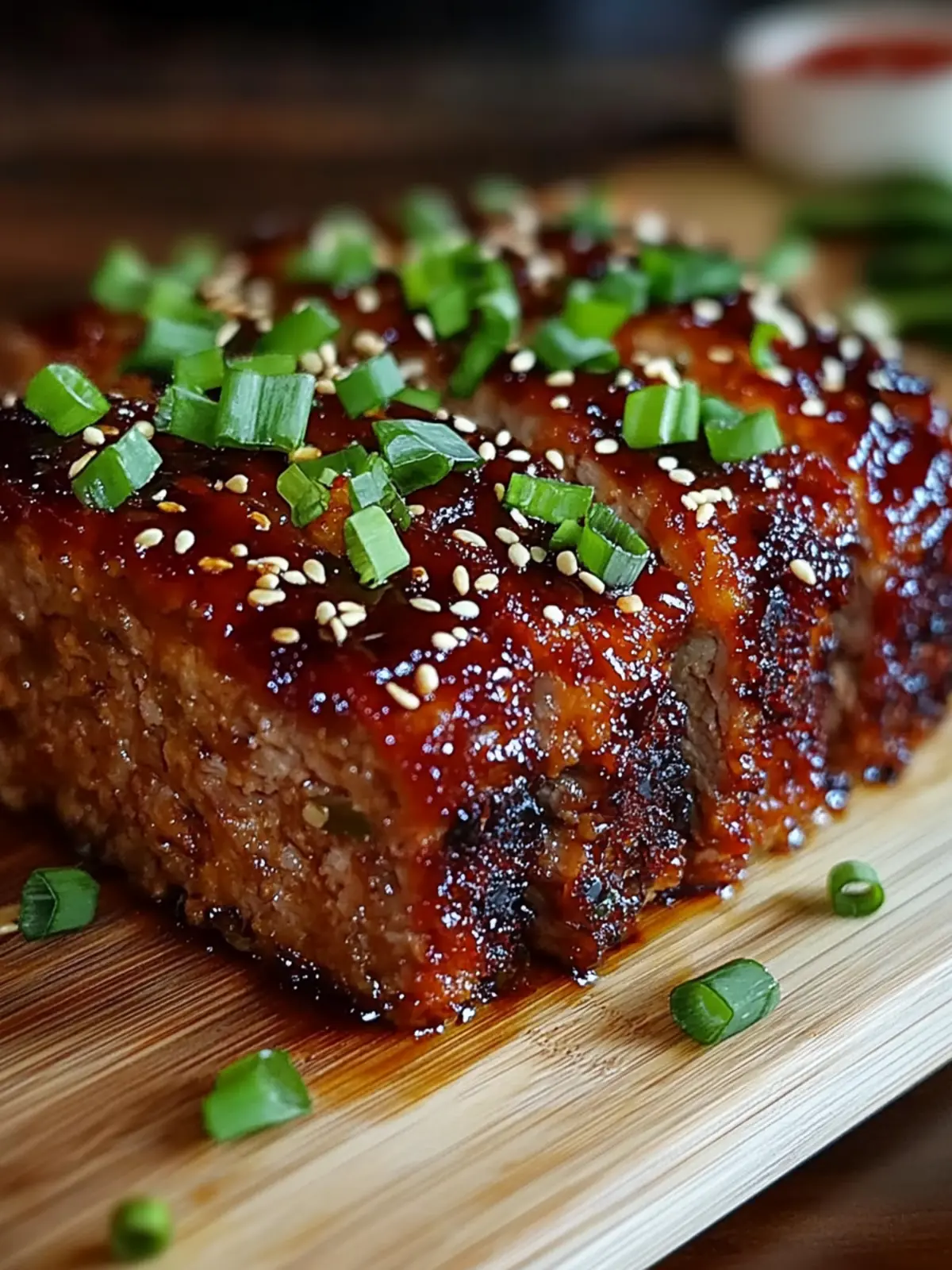 Savory Sweet & Spicy Korean BBQ Meatloaf That's Just Divine 3 Sweet & Spicy Korean BBQ Meatloaf