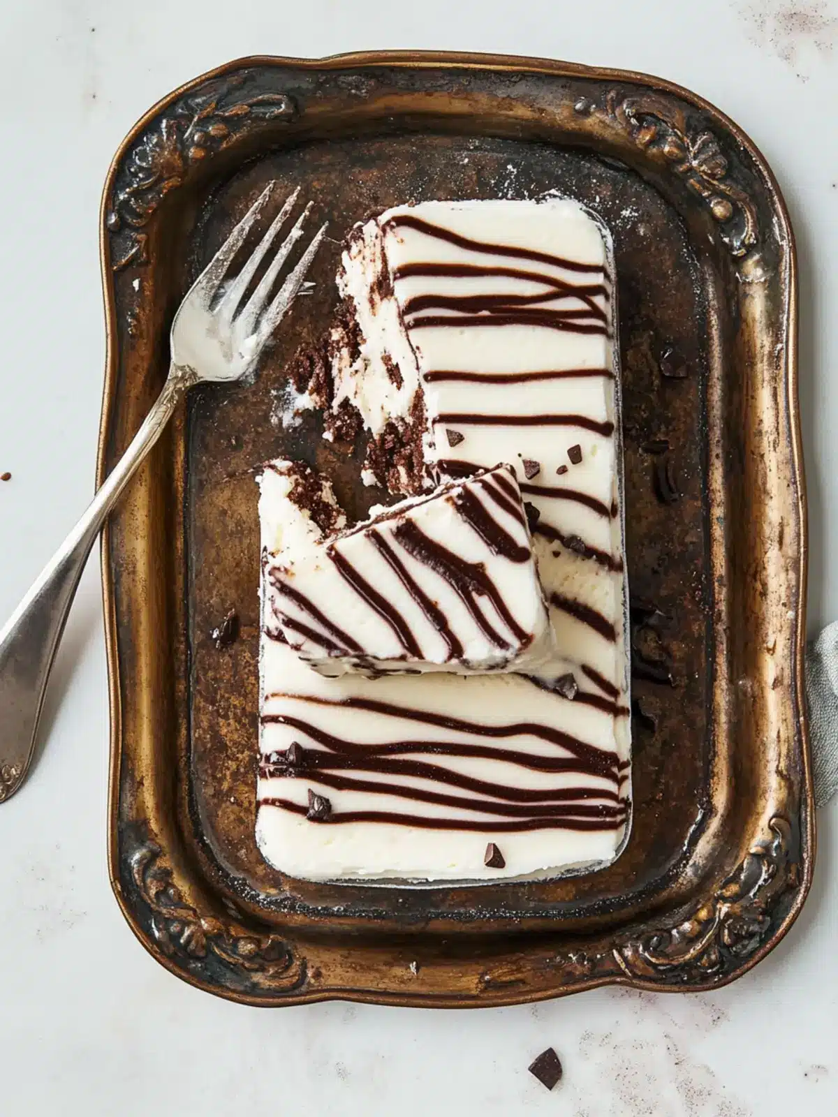 Zebra Semifreddo: Impress with This Easy No-Bake Delight 4 Zebra Semifreddo