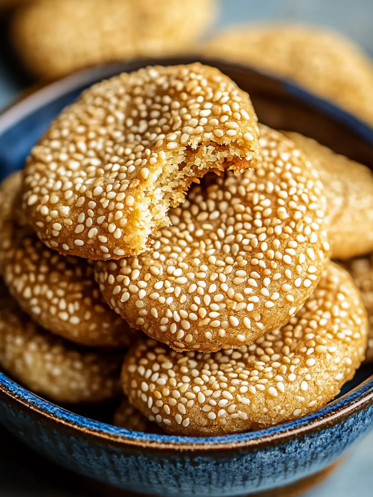 Baked Buttery Honey Sesame Cookies for Sweet Comfort Bliss 4 Baked Buttery Honey Sesame Cookies