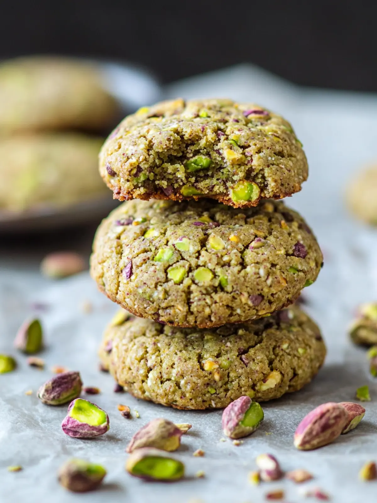 Delicious Vegan Flourless Pistachio Cookies in Just 5 Steps 2 Vegan flourless pistachio cookies