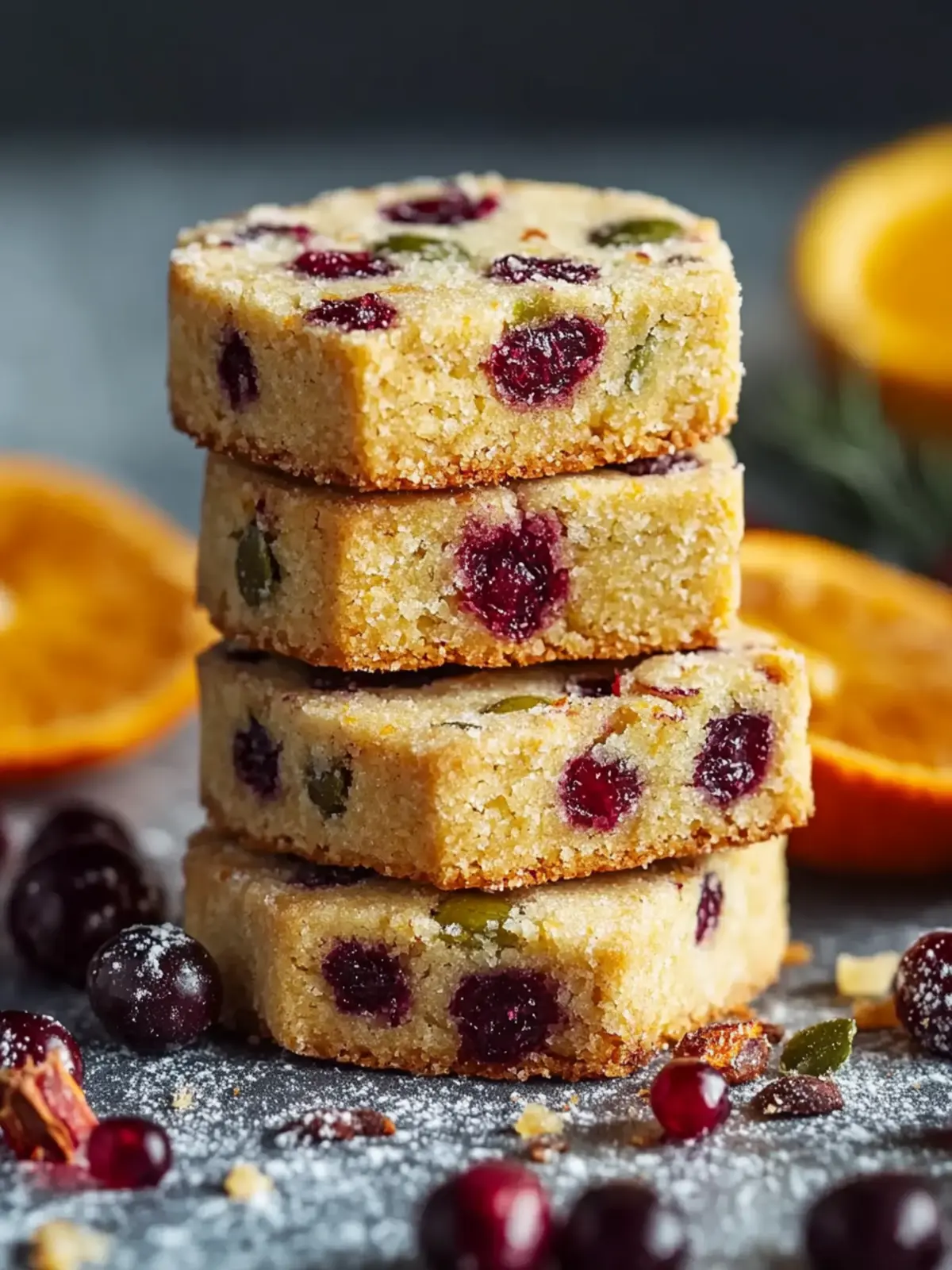 Irresistible Cranberry Orange Shortbread Cookies to Brighten Your Day 3 Cranberry Orange Shortbread Cookies