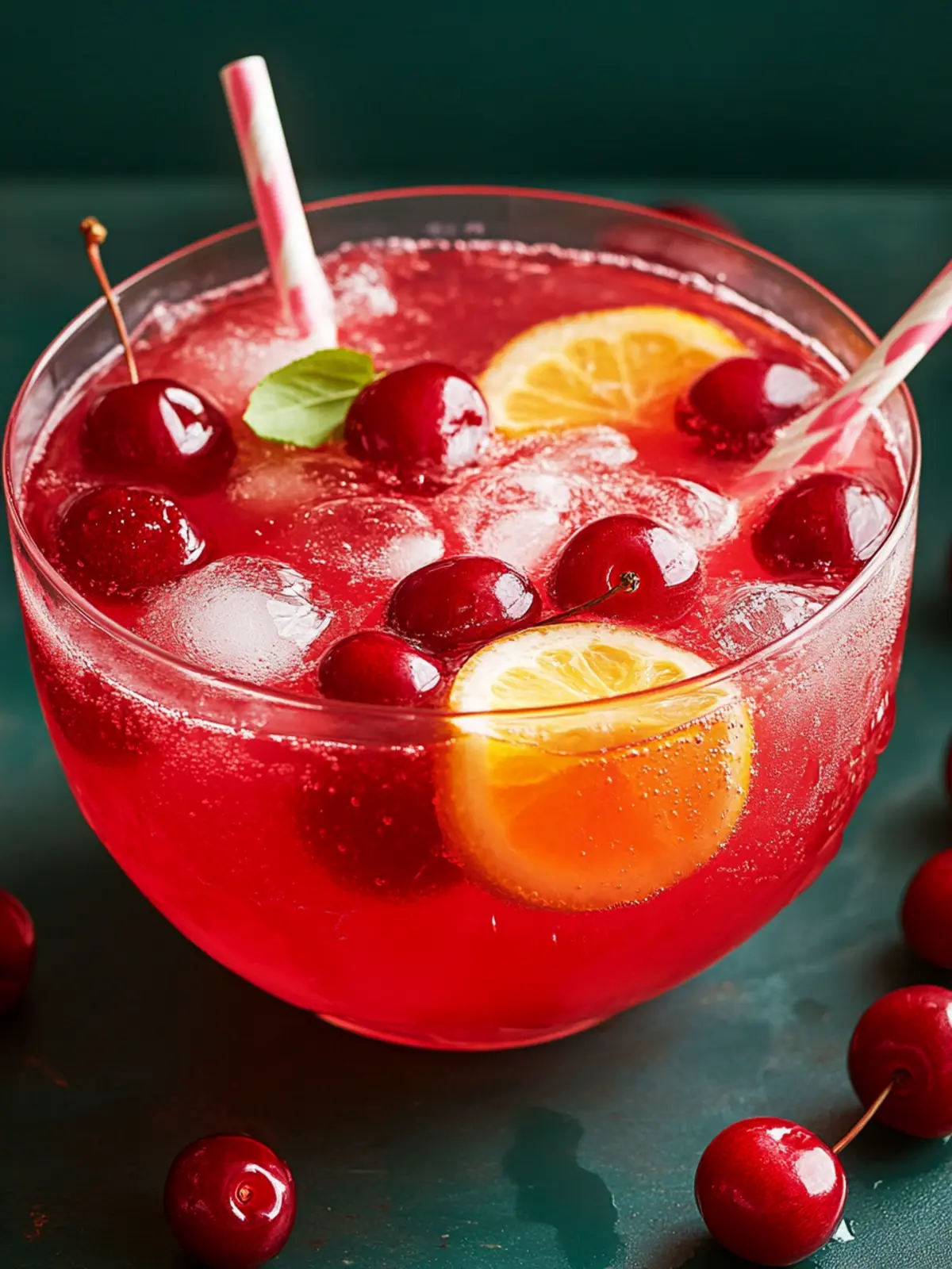 Festive Cherry Punch: Sparkling Goodness for Every Celebration 4 Cherry Punch
