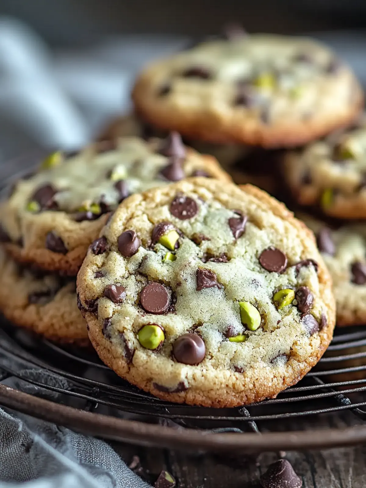 Ultimate Pistachio Cream Chocolate Chip Cookies You ll Love 3 Pistachio Cream Chocolate Chip Cookies