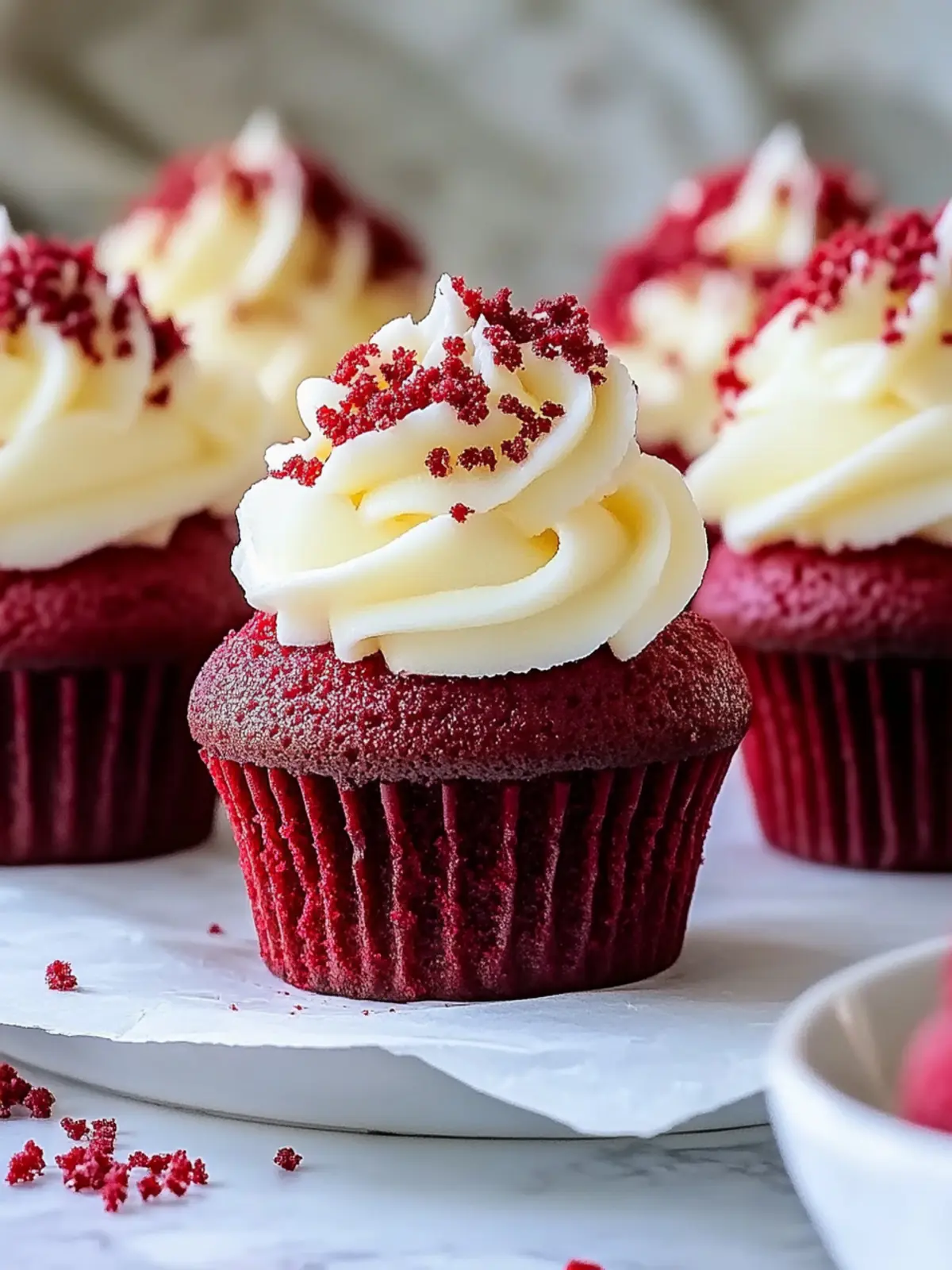 Delicious Red Velvet Cheesecake Cupcakes to Wow Your Guests 3 Red Velvet Cheesecake Cupcakes