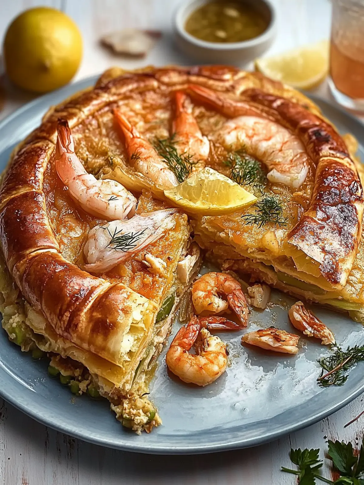 Seafood Pastilla: A Cozy Moroccan Dish You'll Crave 3 Seafood Pastilla