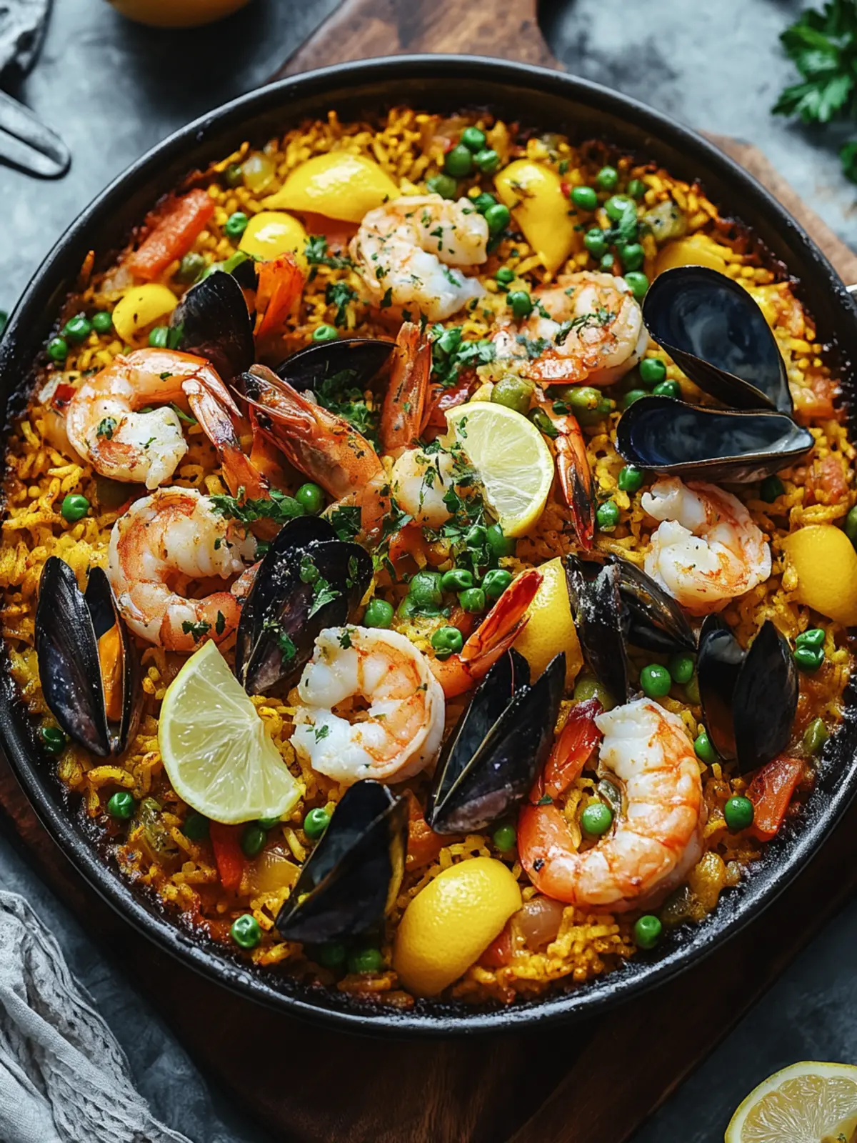 Savory Seafood Paella: A One-Pan Feast for Everyone 2 Seafood Paella