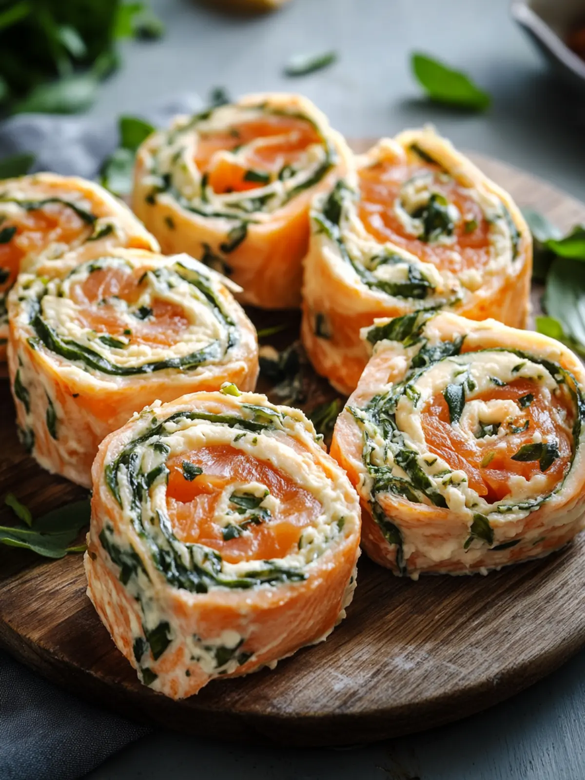 Mouthwatering Stuffed Salmon Pinwheels You ll Love Making 2 Stuffed Salmon Pinwheels