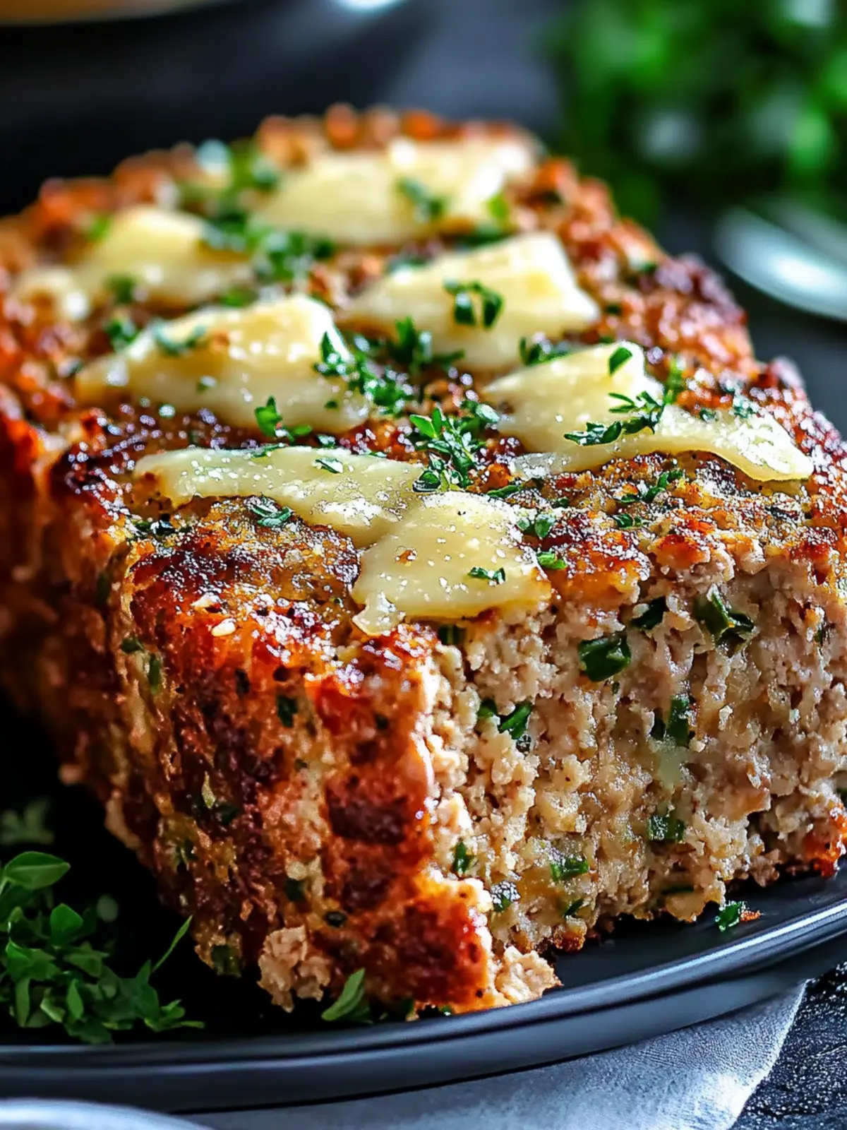 Savory Garlic Parmesan Chicken Meatloaf Your Family Will Love 2 Garlic Parmesan Chicken Meatloaf
