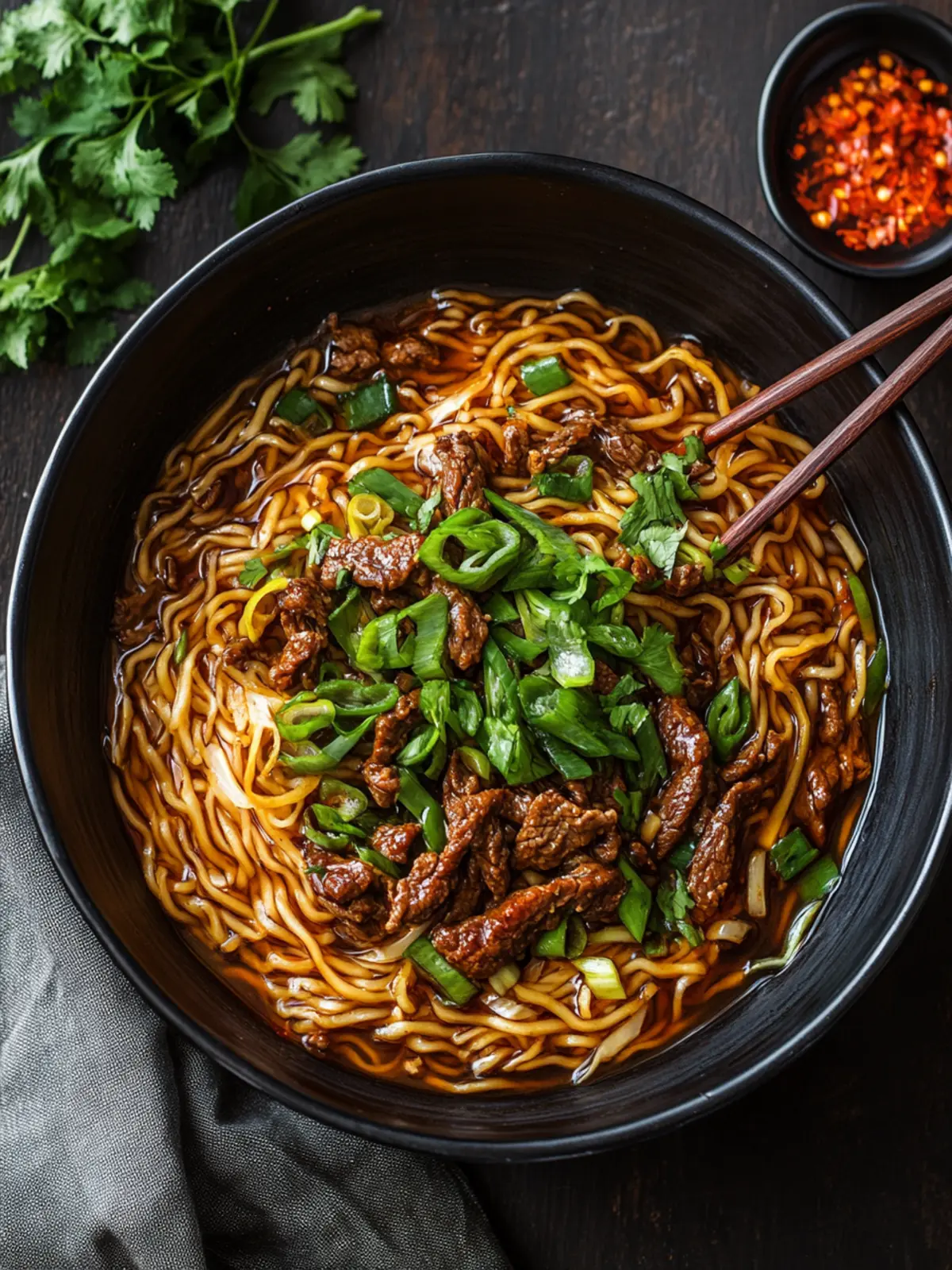 Savory Hoisin Beef Noodles Ready in Just 25 Minutes 2 Hoisin Beef Noodles