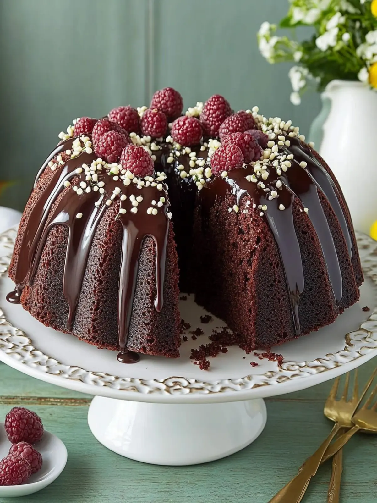 Irresistible Chocolate Bundt Cake for Perfect Celebrations 3 Chocolate Bundt Cake