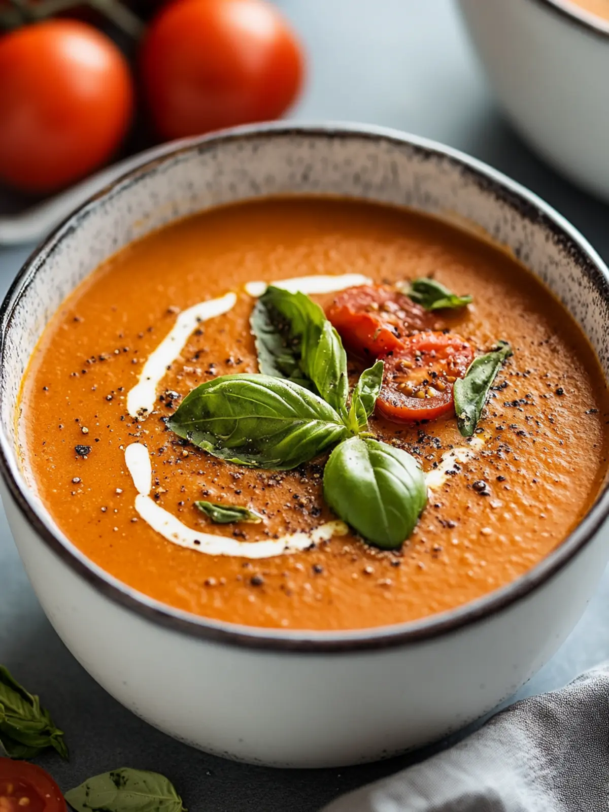 Creamy Tomato Basil Soup for Cozy Nights and Happy Tummies 2 Creamy Tomato Basil Soup