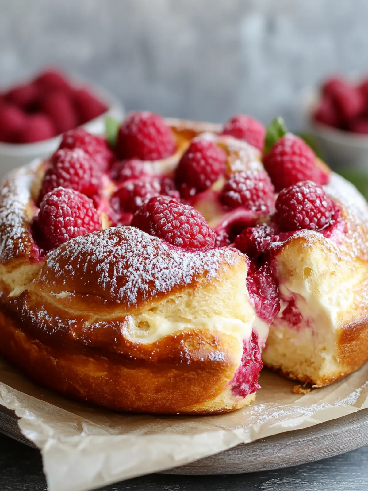 Raspberry Cheesecake Brioche: Your New Favorite Sweet Treat 3 Raspberry Cheesecake Brioche