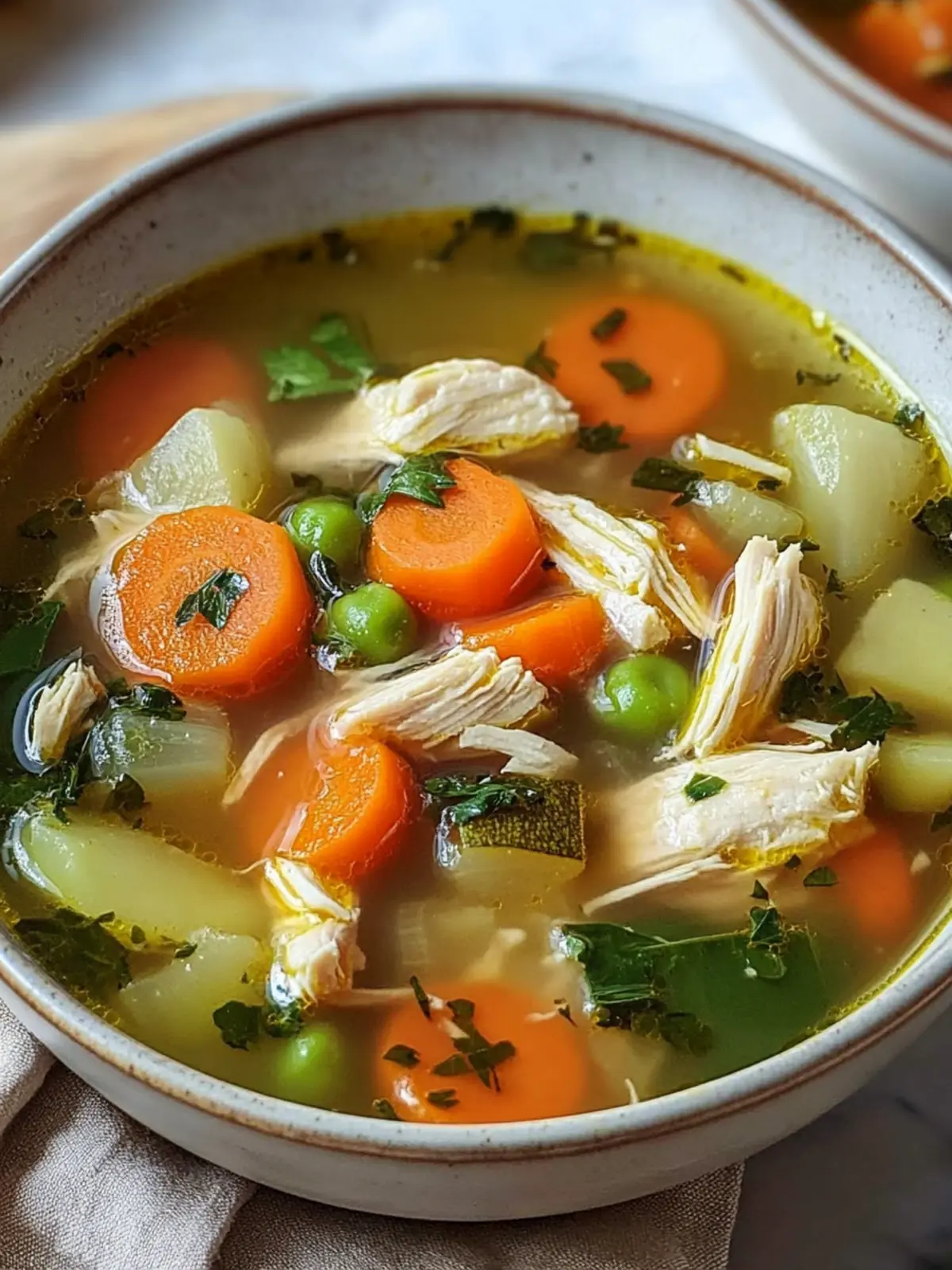 Nourishing Chicken & Vegetable Soup for Ultimate Comfort 2 Chicken & Vegetable Soup