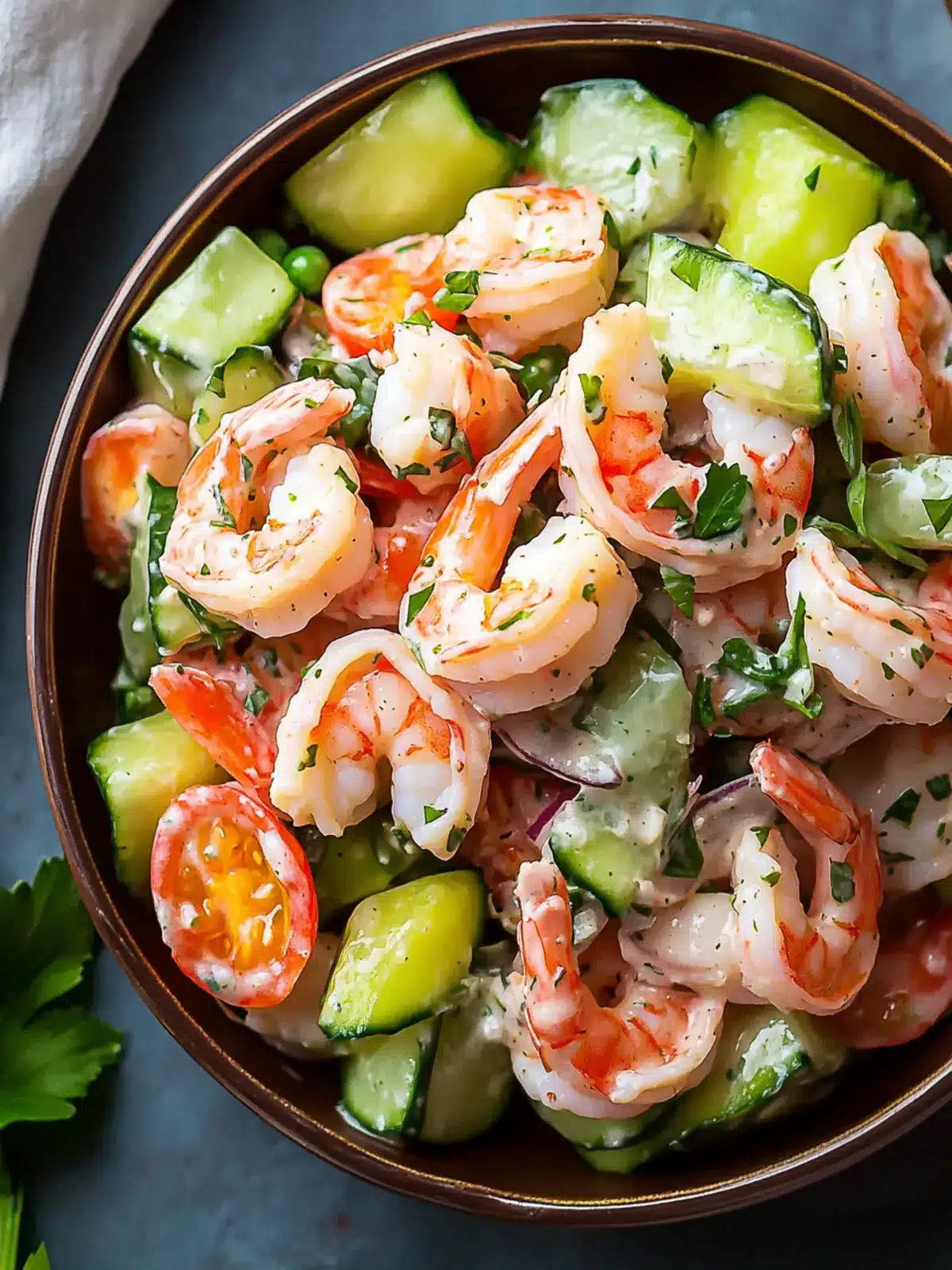 Ultimate Shrimp Salad with Zesty Mayo for Summer Freshness 4 Shrimp Salad