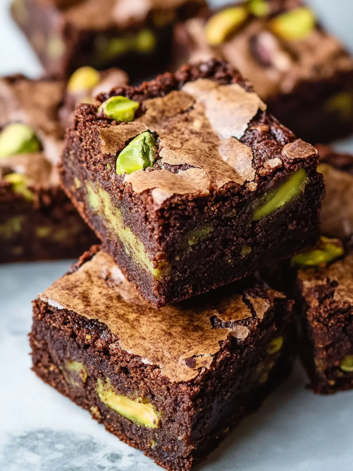 Irresistible Pistachio Brownies for Quick, Nutty Indulgence 2 Pistachio Brownies