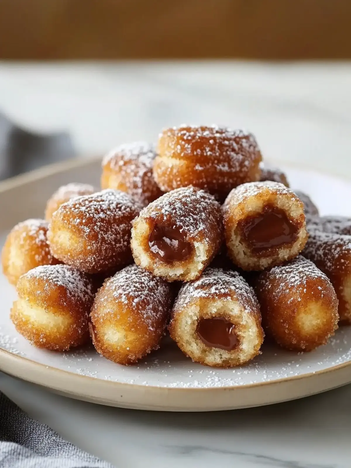Nutella Churro Bites: Crispy Bliss in Every Decadent Bite 2 Nutella Churro Bites