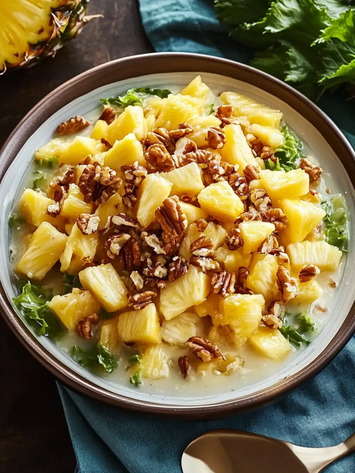 Pineapple Walnut Salad: A Sweet & Crunchy Delight to Love 4 Pineapple Walnut Salad