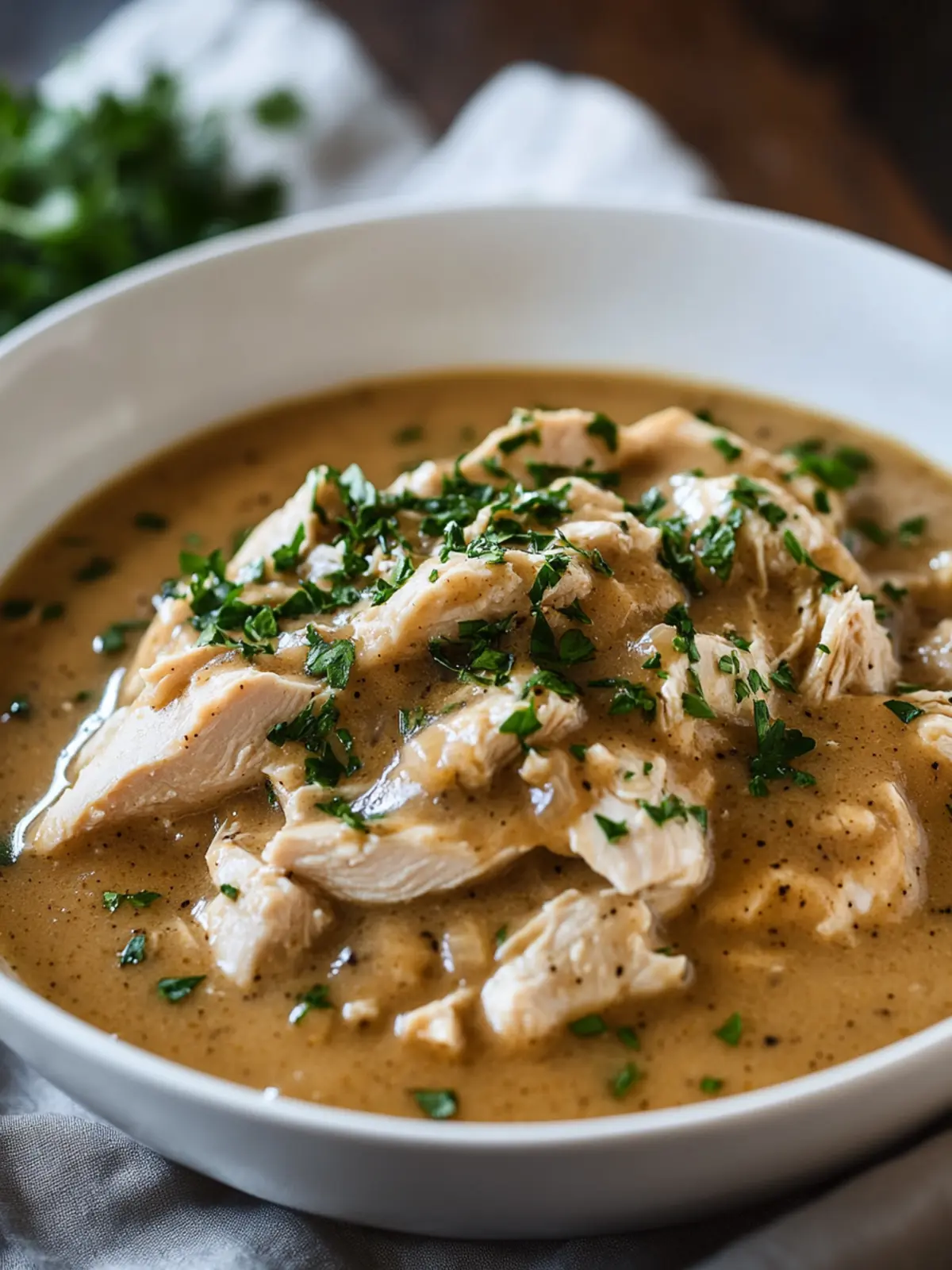 Easy Crockpot Chicken and Gravy for Effortless Family Dinners 3 Crockpot Chicken and Gravy