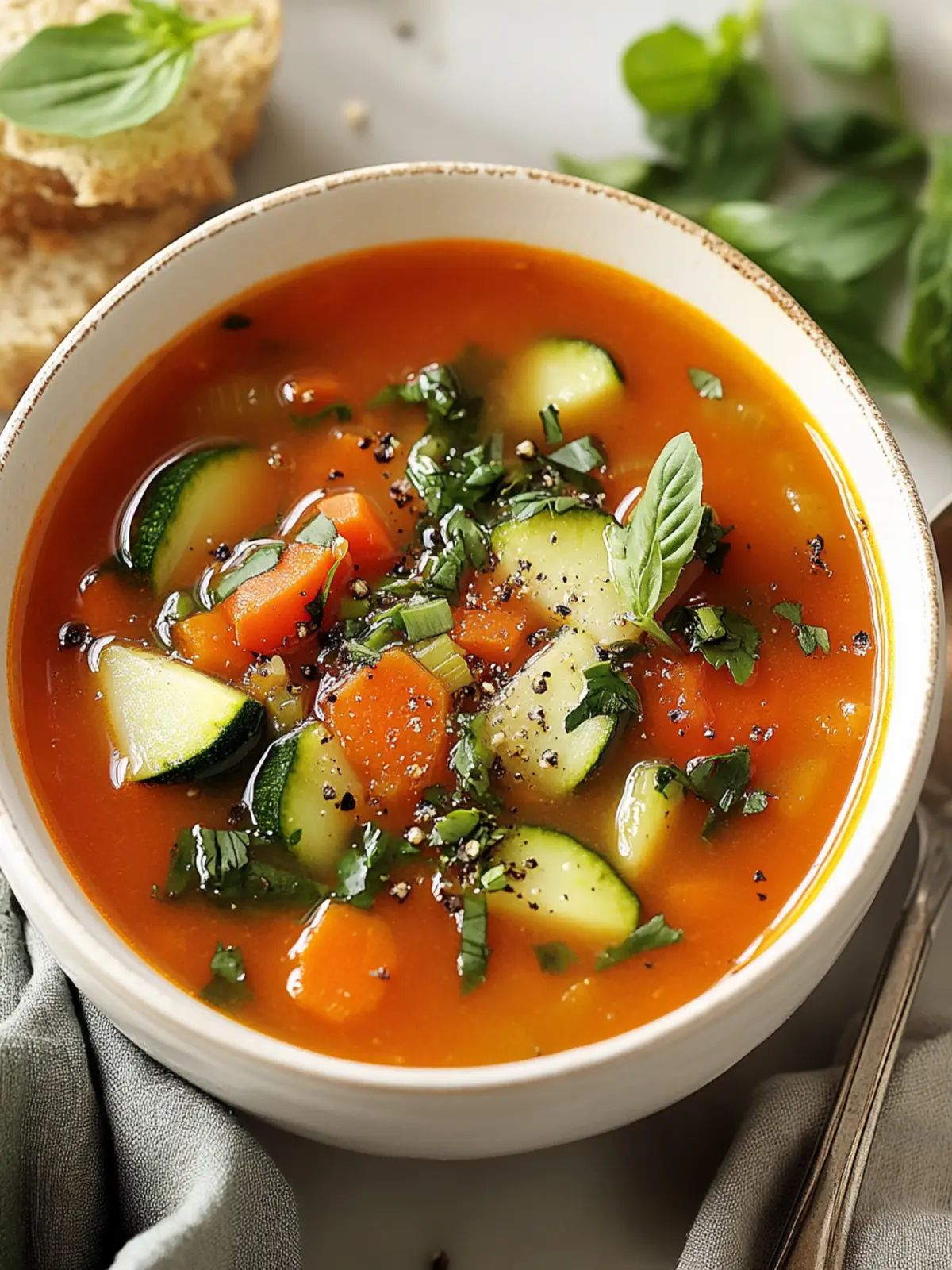 Revitalize with This Nourishing Vegetable Detox Soup Recipe 4 Vegetable Detox Soup