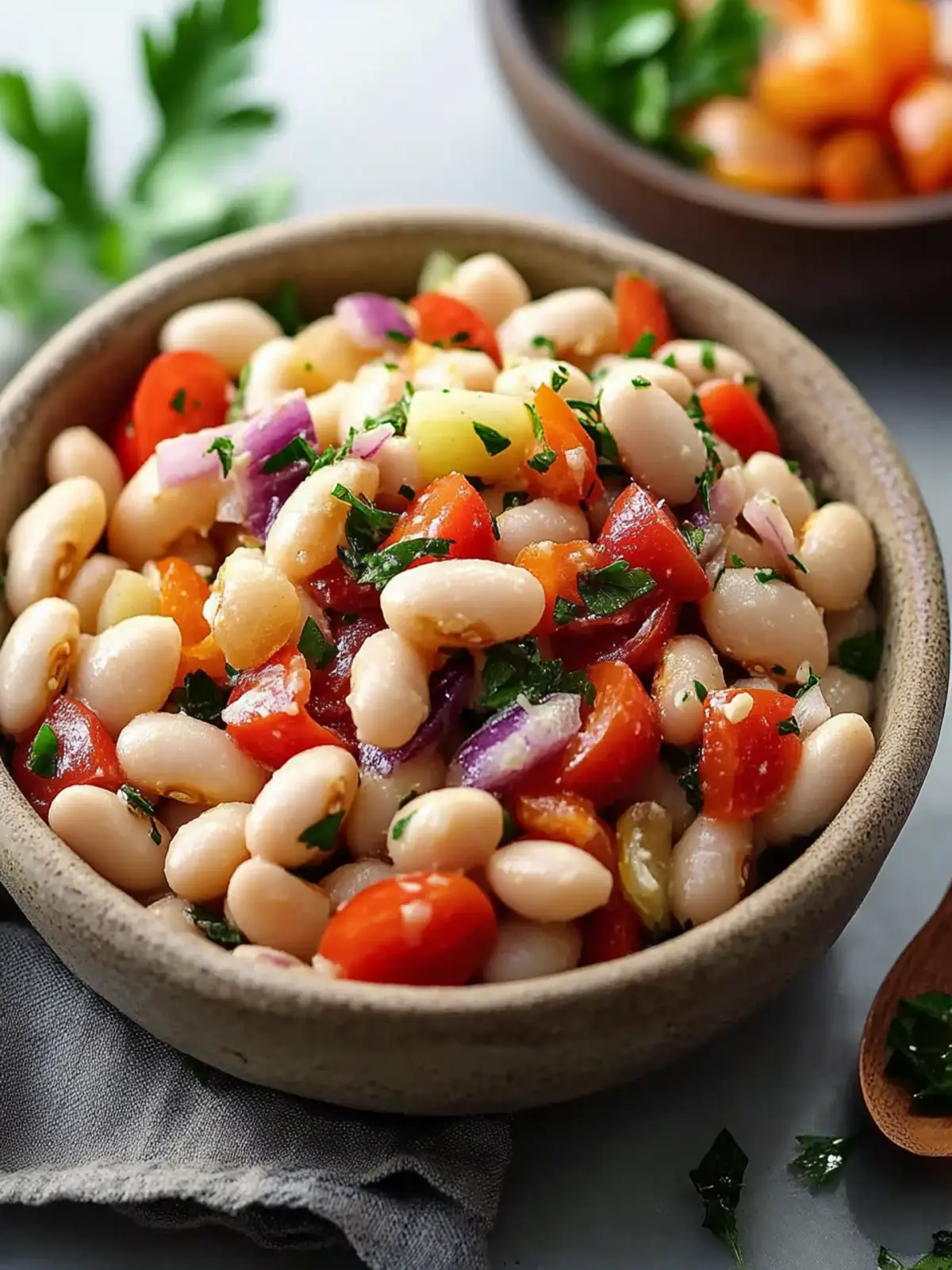 Easy Italian White Bean Salad: Fresh, Flavorful, and Simple 3 Easy Italian White Bean Salad