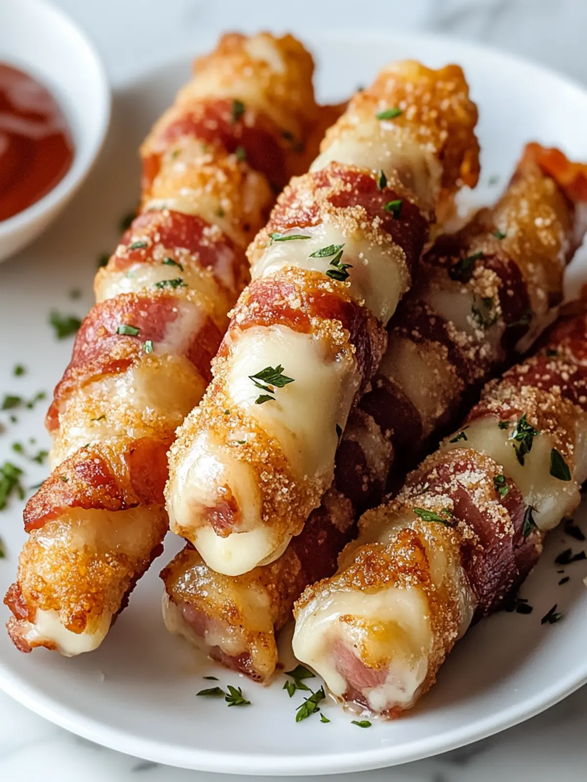 Easy Bacon Wrapped Cheese Sticks for a Savory Snack Delight 4 Easy Bacon Wrapped Cheese Sticks