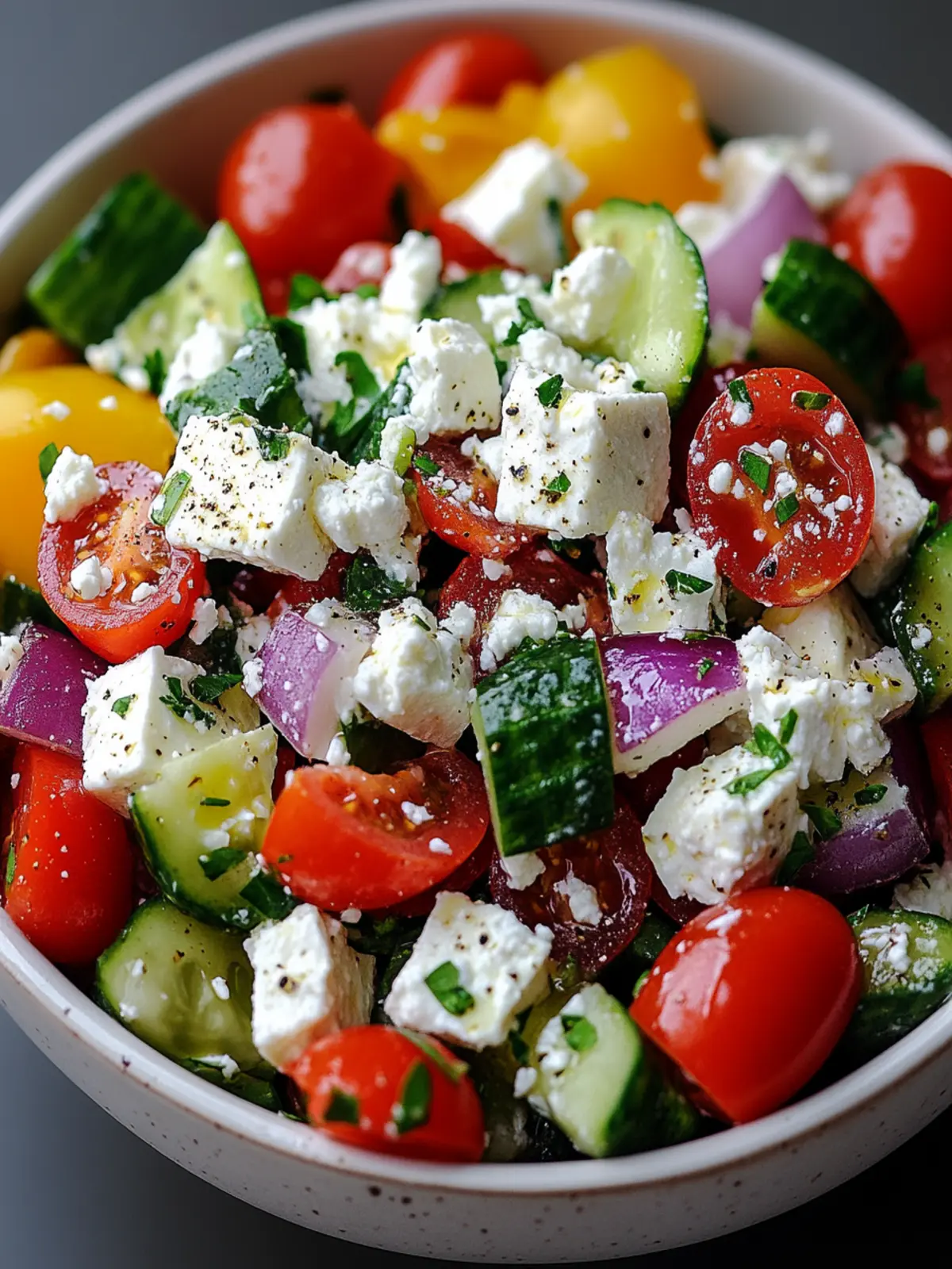 Delicious Greek Cottage Cheese Salad for a Healthy Boost 2 Greek Cottage Cheese Salad