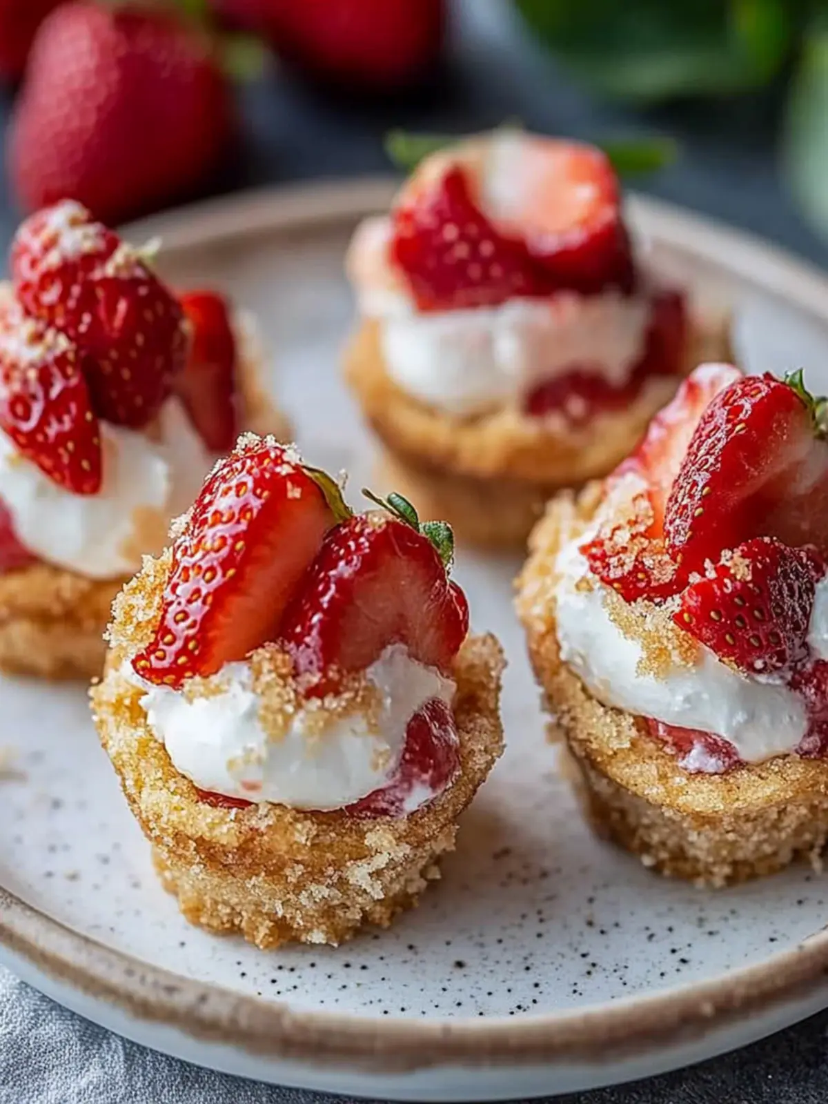 Irresistible Strawberry Cheesecake Cookie Cups for Sweet Moments 2 Strawberry Cheesecake Cookie Cups
