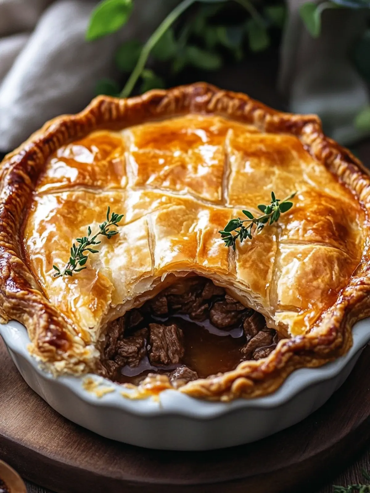 Savory Irish Steak Pie with Stout: A Cozy Comfort Dish 2 Irish Steak Pie