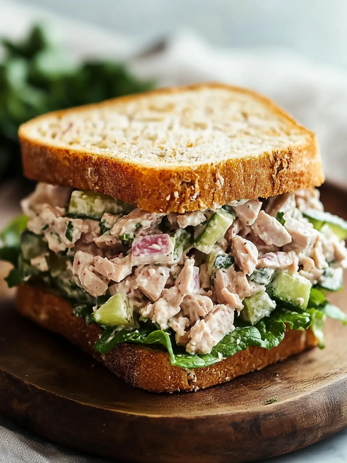 Customizable Tuna Salad Sandwich: Quick & Delicious Delight 2 Tuna Salad Sandwich