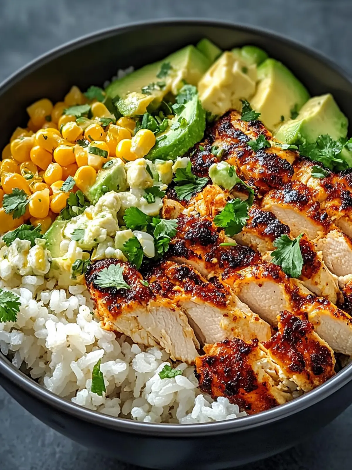 Street Corn Chicken Rice Bowl: A Flavor-Packed Delight 2 Street Corn Chicken Rice Bowl