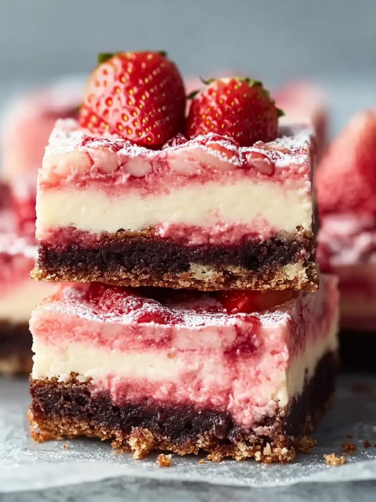 Strawberry Cheesecake Brownies: Your New Favorite Dessert Delight 3 Strawberry Cheesecake Brownie