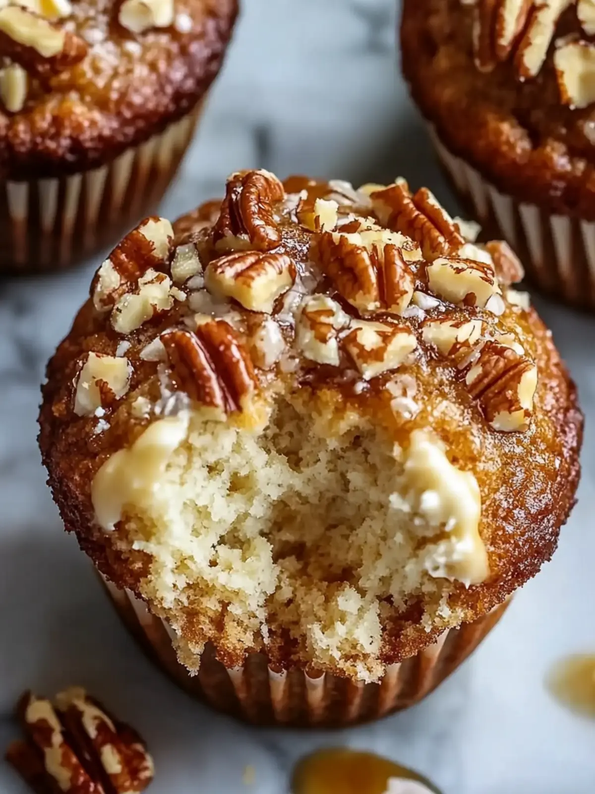 Delicious Honey Pecan Cheesecake Muffins That Wow Every Bite 4 Honey Pecan Cheesecake Muffins