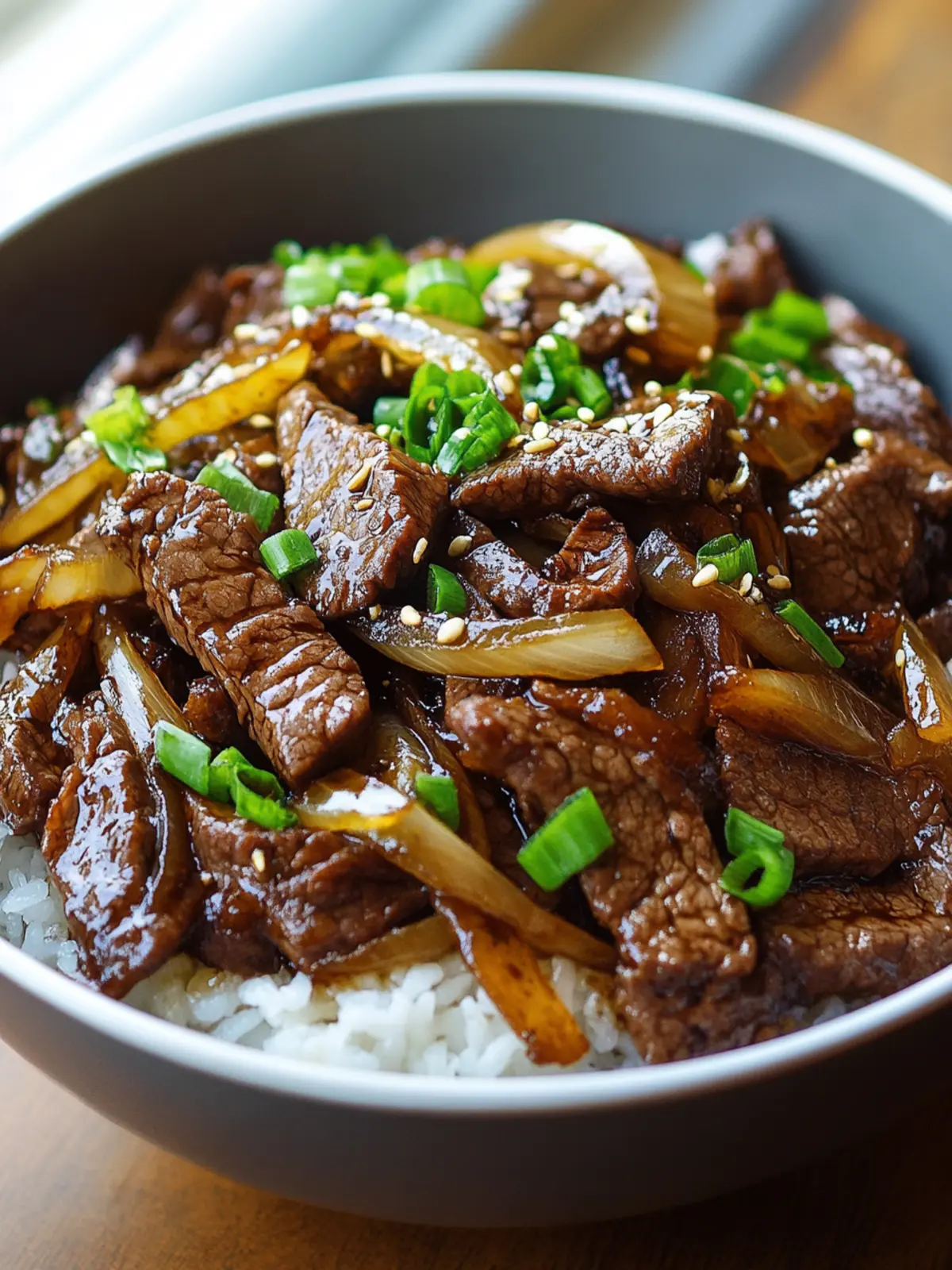 Beef Caramelized with Onions & Soy Sauce: A Savory Weeknight Treat 4 Beef Caramelized with Onions & Soy Sauce