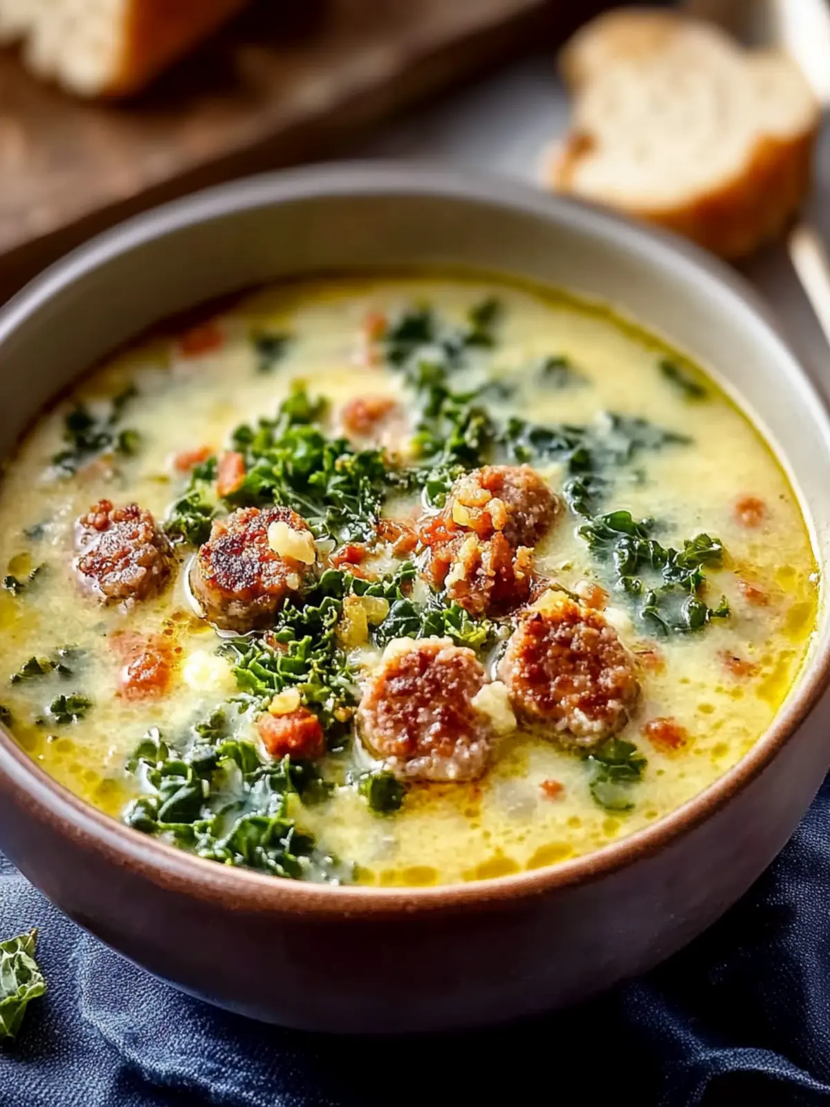 Nourishing Cauliflower Sausage Kale Soup for Cozy Nights 4 Cauliflower Sausage Kale Soup